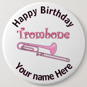 Pink Trombone Button