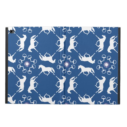 Pink Trotting Horses and Bits Pattern Powis iPad Air 2 Case