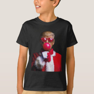 Pink Trump Bubble Gum Shirt 2024 Christmas Preside