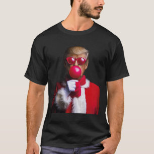 Pink Trump Bubble Gum Shirt 2024 Christmas Preside