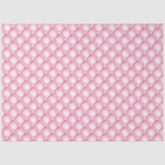 Pink Tufted Pearls Tissue Paper