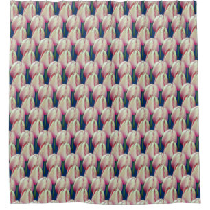 Pink Tulip Flowers Pattern