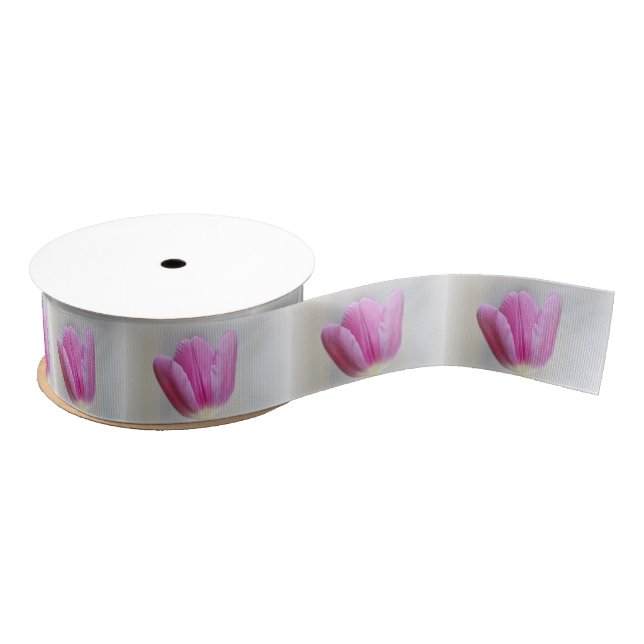 Pink Tulip Grosgrain Ribbon (Spool)