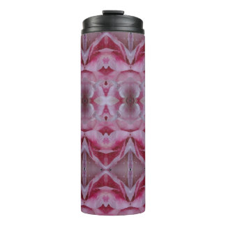 Pink Tulip Ikat 8 Thermal Tumbler