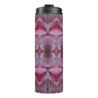 Pink Tulip Ikat Also Thermal Tumbler