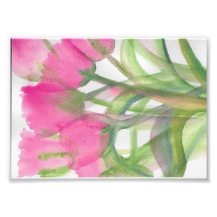 Pink Tulip Photo Print