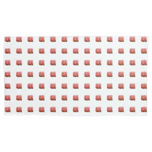 Pink Tulip Pillowcase (Front-Left)