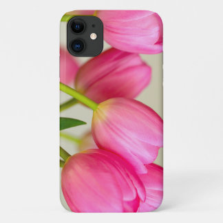 Pink Tulips iPhone 11 Case
