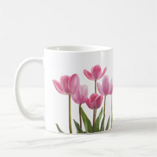 Pink Tulips Coffee Mug