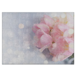 Pink Tulips Cutting Board