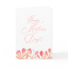 Pink Tulips Happy Mothers Day