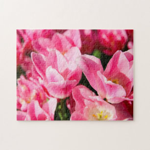 Pink Tulips jeu Puzzle