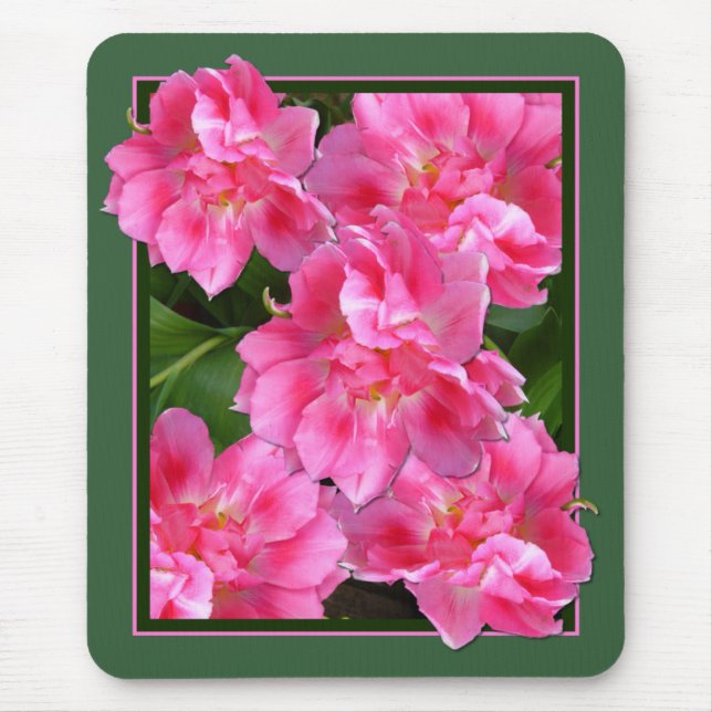 PINK TULIPS ~ Mousepad (Front)