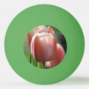Pink Tulips  Ping Pong Ball
