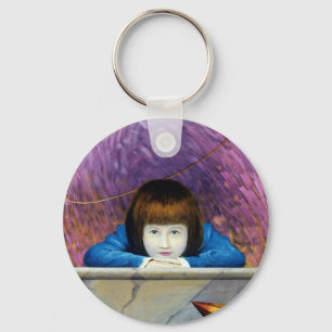 Pink Tunnel Keychain