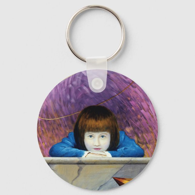 Pink Tunnel Keychain (Front)