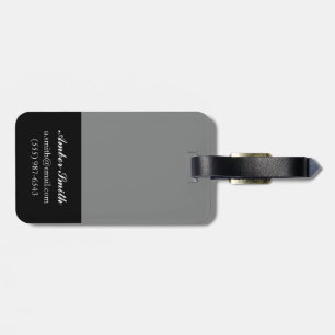 Pink Turban Luggage Tag