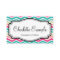 Pink Turquoise Chevron Personal