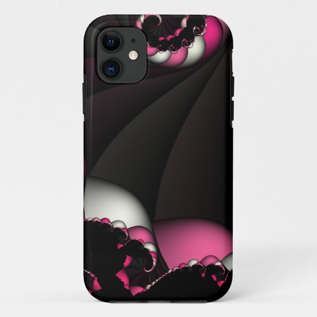 pink twist iphone cover (Back)