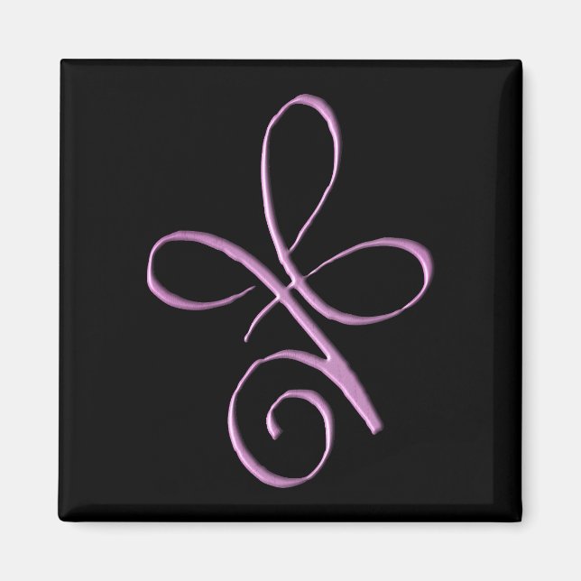 Pink Unconditional Love Magnet (Front)