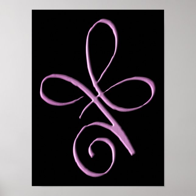 Pink Unconditional Love Poster (Front)