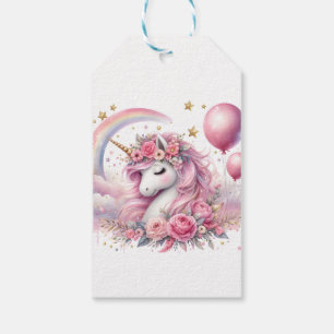 Pink Unicorn  Gift Tags