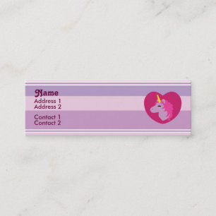 Pink Unicorn Profile Cards