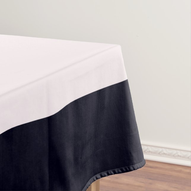 Pink Uniform Stripes Tablecloth (In Situ)