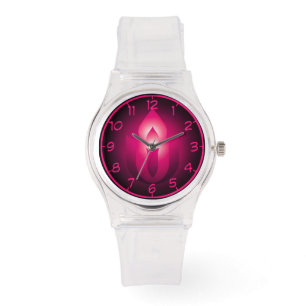 Pink Unitarian Universalism flaming chalice Watch
