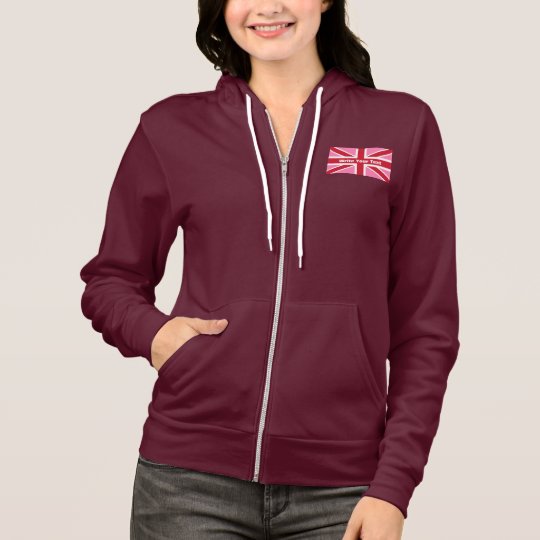 Pink United Kingdom flag Sweatshirt