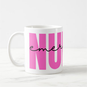 Pink Urgence Nurse Mug