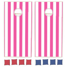 Pink Vertical Stripes