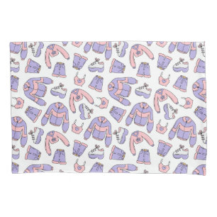 Pink Vibes 90s Fashion  Pillowcase