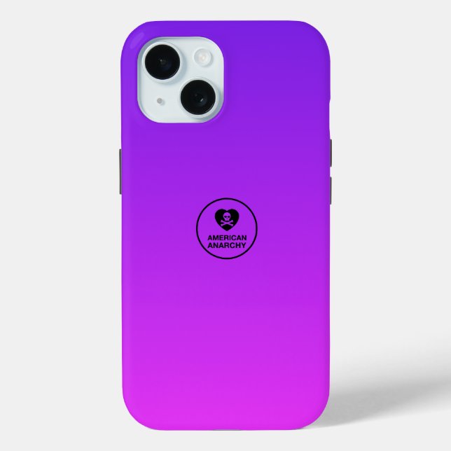 Pink violet dégradé - Emo - iPhone / coque ipad (Verso)