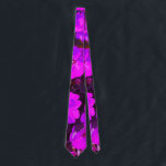 Pink Violet Floral Purple Art Abstract Gift Favor Tie<br><div class="desc">Designed with cool pink artistic floral patterns that makes a great gift or party favor for birthdays,  weddings,  wedding anniversary or any events or celebrations!</div>