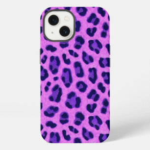 Pink Violet Leopard Animal Print Skin Pattern  iPhone 13 Case