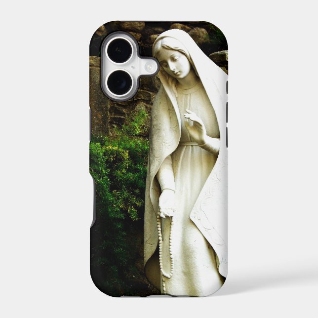 Pink Virgin Mary Statue (Back)