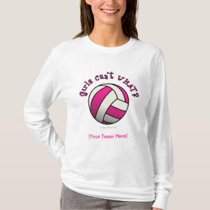 Pink Volleyball T-Shirt