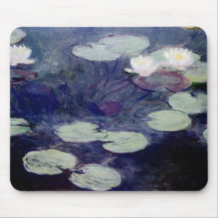 Pink Water-Lilies: 1897-99 by Monet Mouse Pad