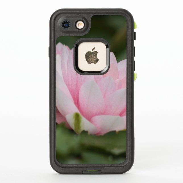 Pink Water Lily LifeProof iPhone Case (Back)