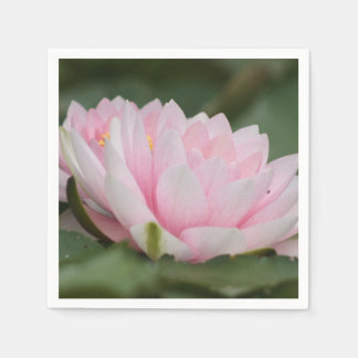 Pink Water Lily Napkin