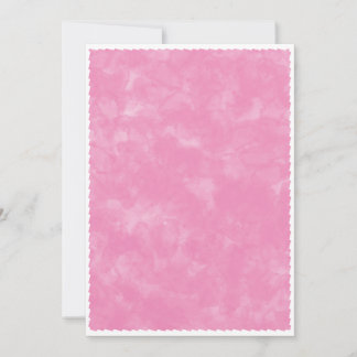 Pink Watercolor Baby Shower Background Invitation
