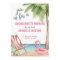 Pink Watercolor Beach Bachelorette Party