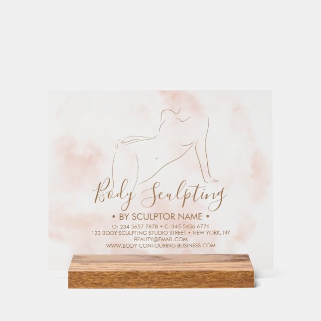 Pink Watercolor Body sculpting contouring spa (Recto)