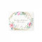 Pink Watercolor Bohemian Floral Wreath