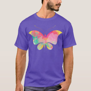 Pink Watercolor Butterfly Science Lovers Premium T-Shirt