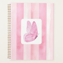 Pink Watercolor Butterfly – Soft Feminine Pastel D