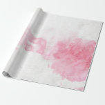 Pink Watercolor Gift Wrap<br><div class="desc">Coordinate your themed celebration with this lovely watercolor design.  Ideal for crafts,  gift wrapping,  party decor and anything your creativity can imagine!</div>