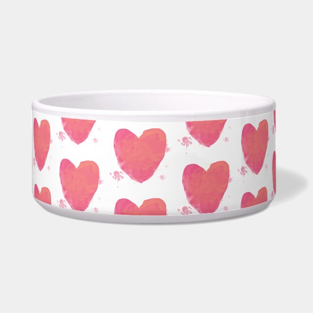 Pink Watercolor Heart (Front)