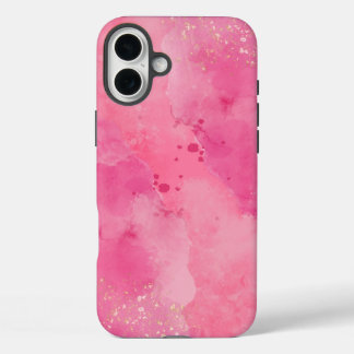 Pink Watercolor Linktree | iPhone 16 Plus Case